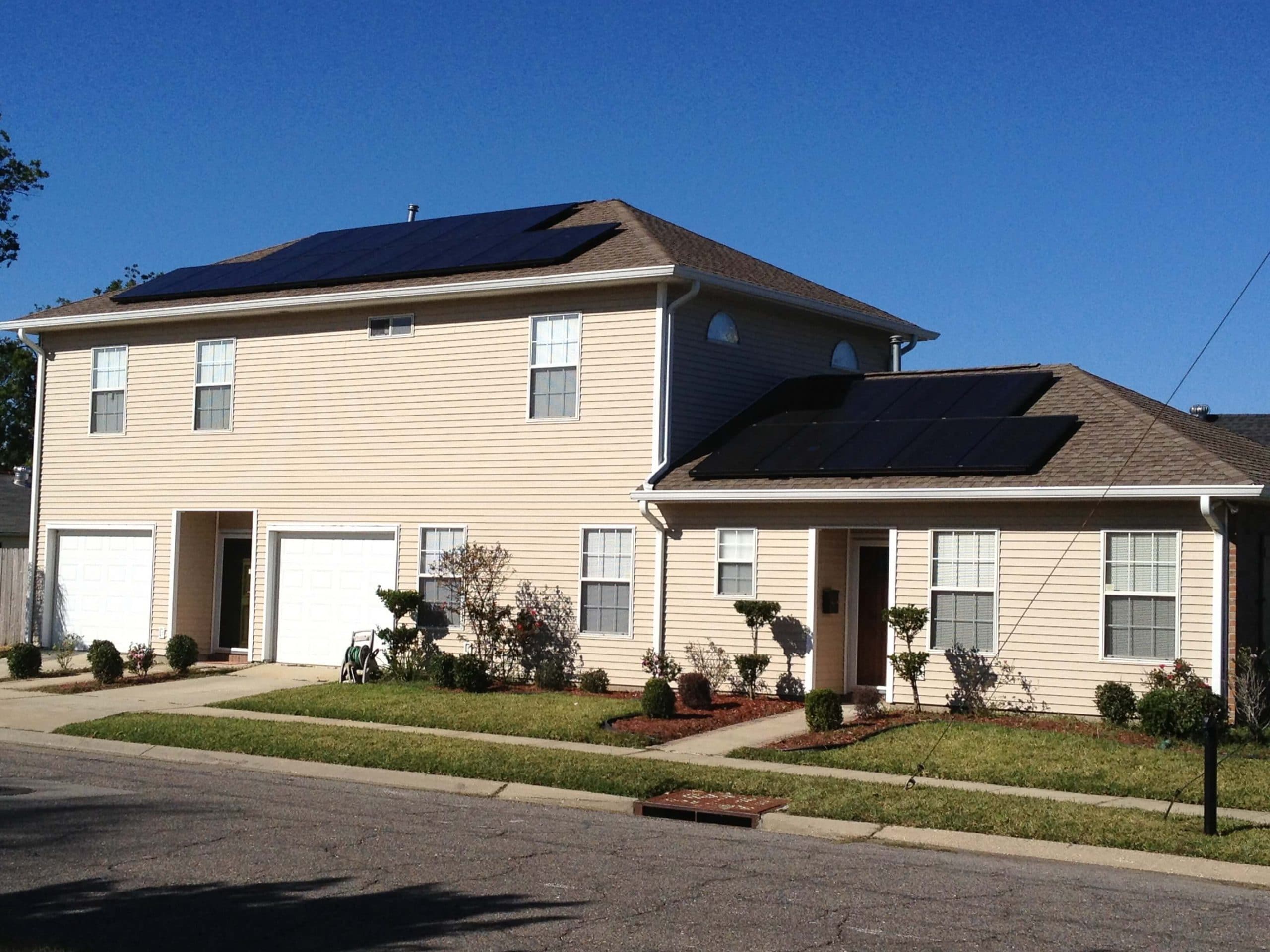 house with solar panels installed - Solar Alternatives