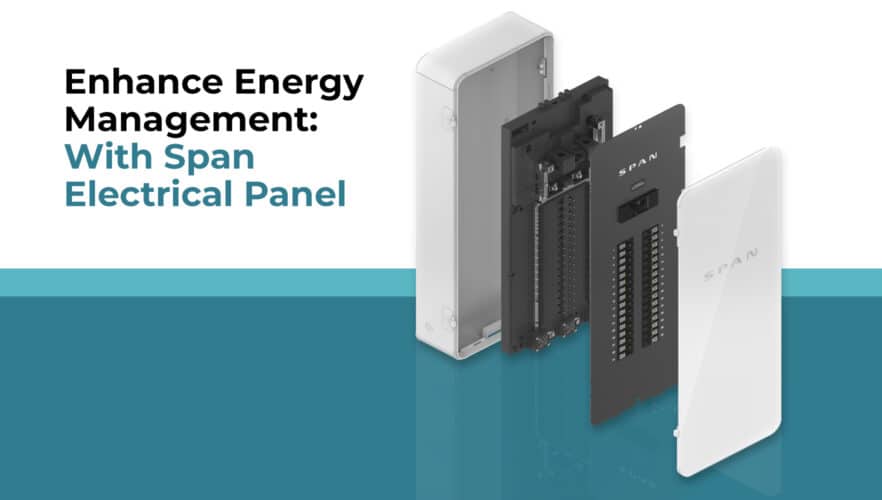 Span electrical panel provides enhanced solar energy management and seamless integration.